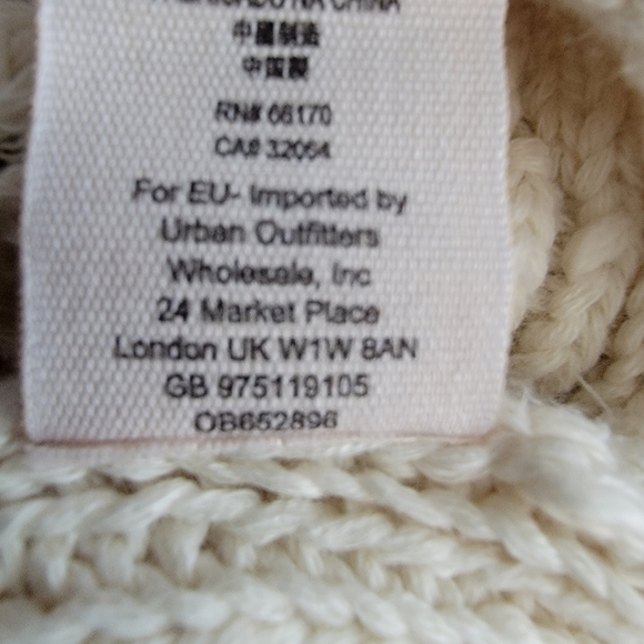 Free People Sz M/L Hideaway Cable Knit Sweater Top Longline OB652896 - Picture 13 of 15